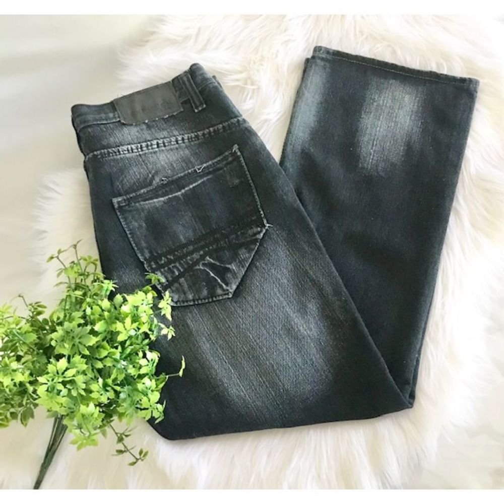 Express Rocco Slim Fit Boot Cut Jeans
